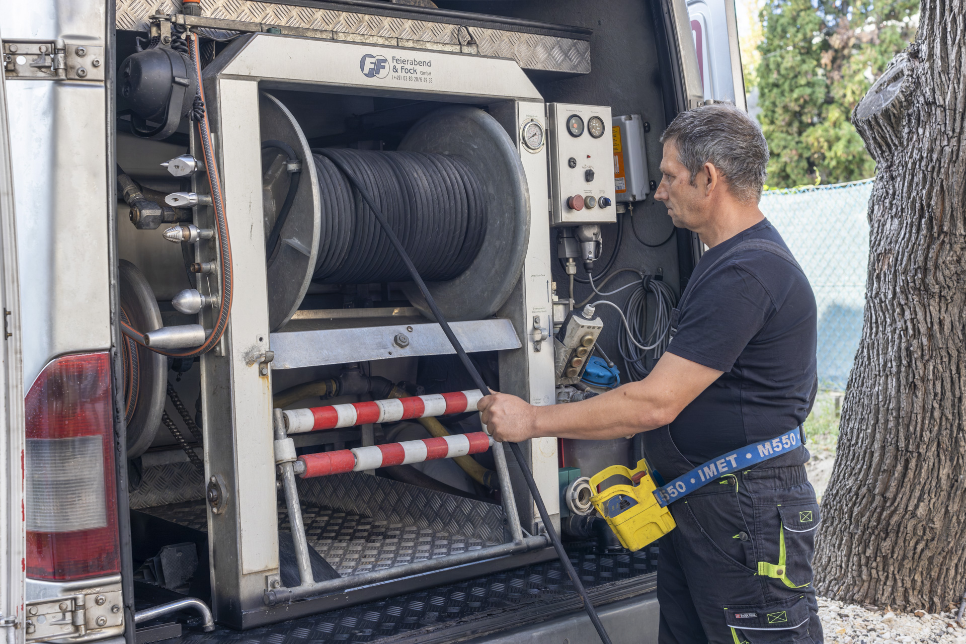 Duguláselhárítás WOMA csatornatisztítóval